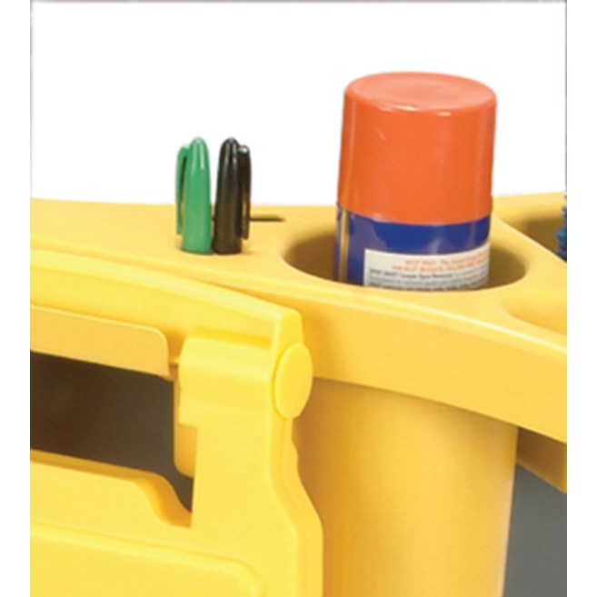 Rubbermaid Brute Rim Caddy - Yellow
