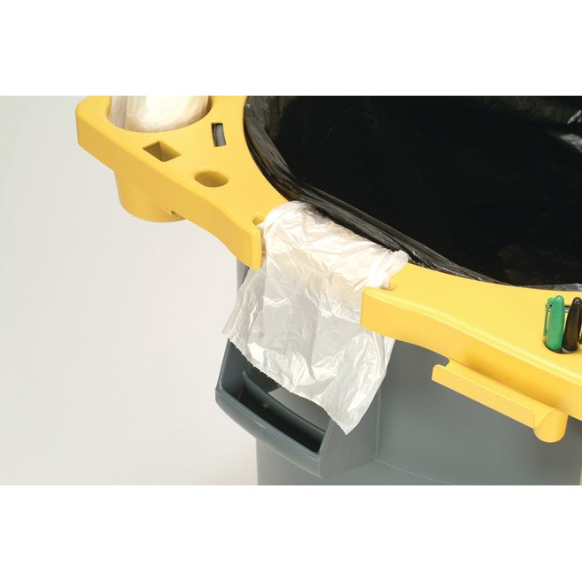 Rubbermaid Brute Rim Caddy - Yellow