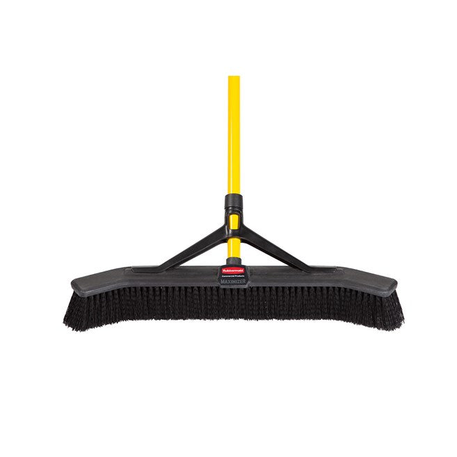 Rubbermaid Maximiser 'Push to Center' Broom - 3 Sizes