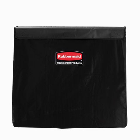 Rubbermaid Collapsible X-Cart Replacement Bag, 300L, Black
