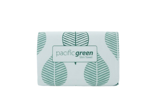 Pacific Green Slim Towel 23cm x 22.5cm - 4000 Sheets