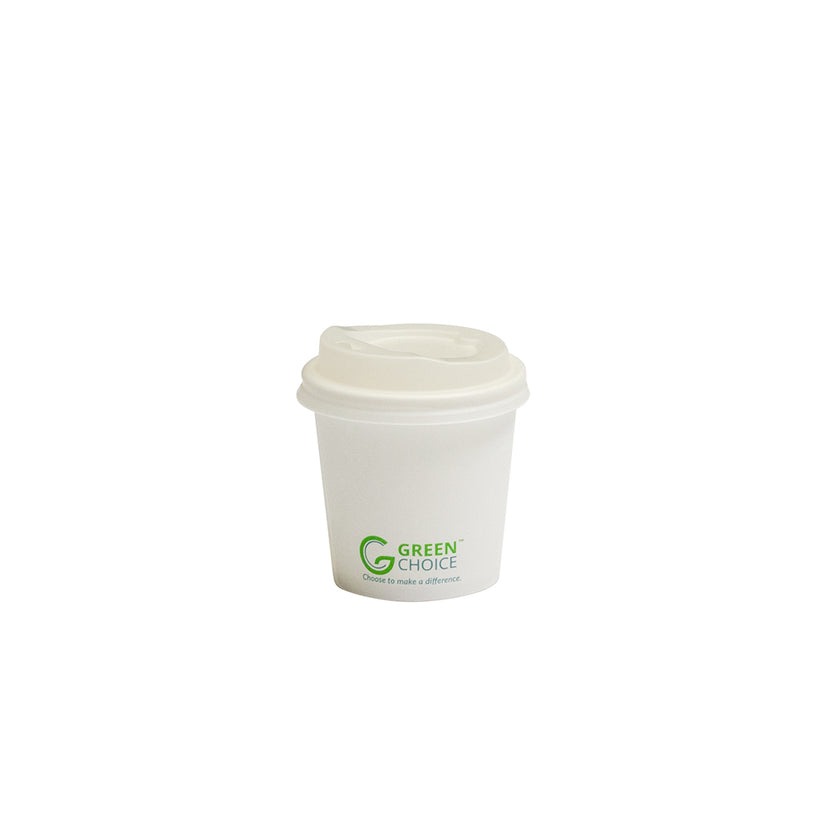 GREEN CHOICE Single Wall Cup PLA - 1000pcs - 5 Sizes