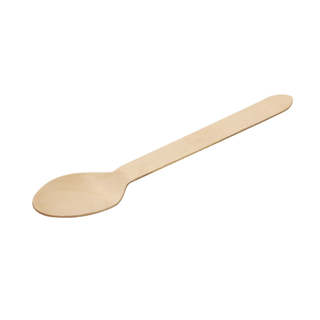 GREEN CHOICE Wooden Cutlery - Fork, Knife, Spoon, Teaspoon - 1000pcs