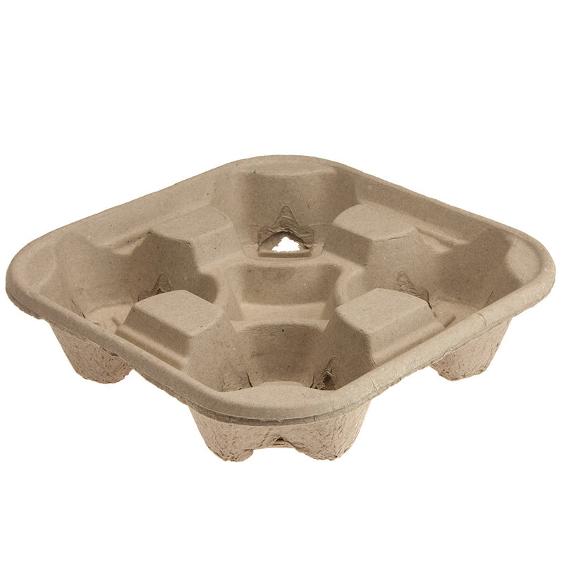 GREEN CHOICE Pulp 4 Cup Holder - 300pcs