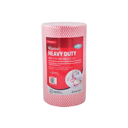 Sorb-X Wipeout Heavy Duty Wipes - 45m/roll