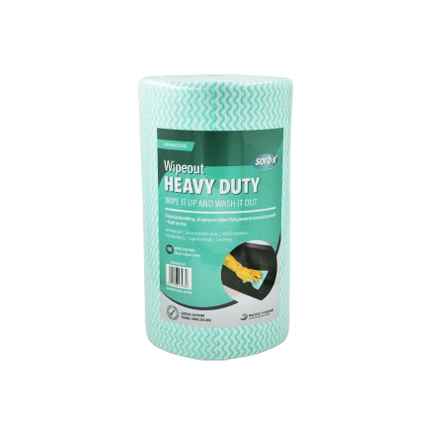 Sorb-X Wipeout Heavy Duty Wipes - 45m/roll