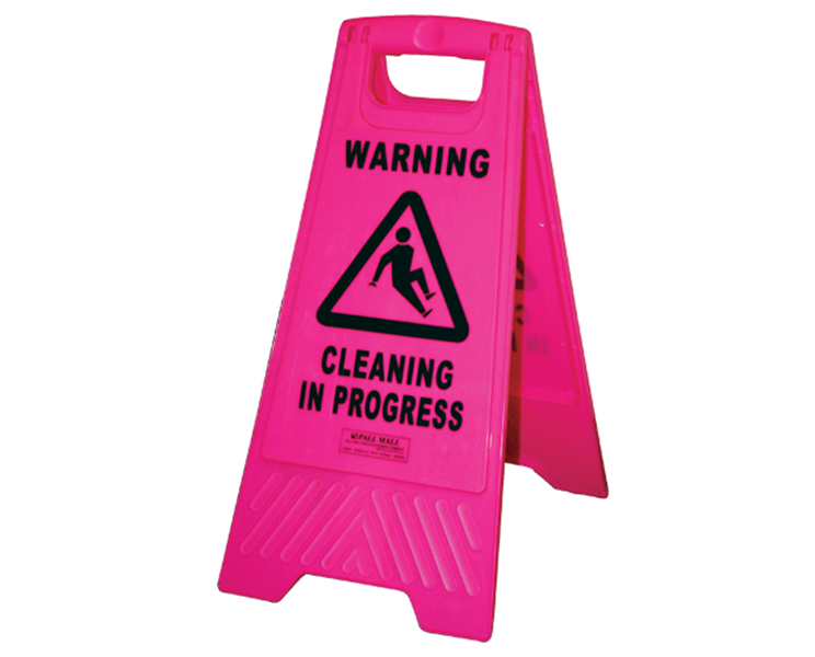 FILTA Gala A-Frame Safety Sign - "CLEANING IN PROGRESS"- 3 Colors
