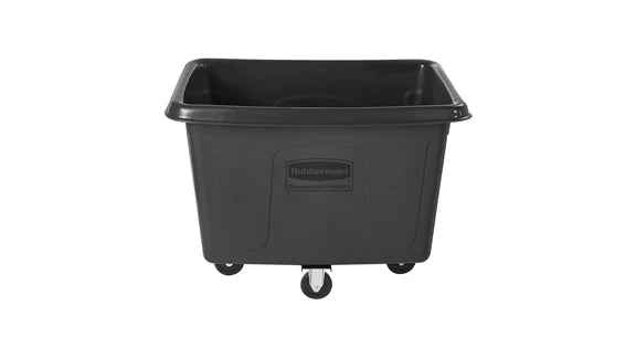 Rubbermaid Cube Truck - Spring Platform 14CuFt/400L, Black