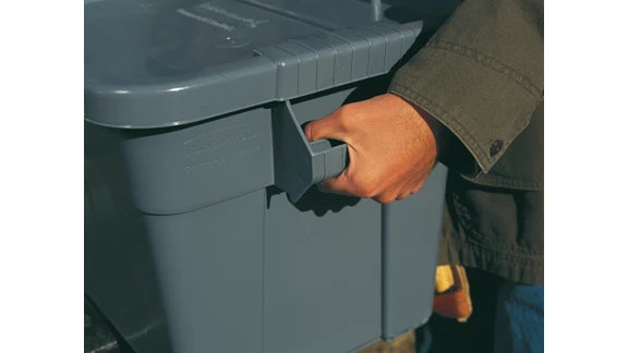 Rubbermaid BRUTE 20Gal Tote with Lid - Gray