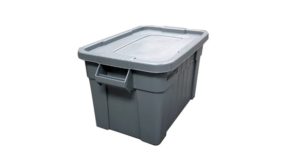 Rubbermaid BRUTE 20Gal Tote with Lid - Gray