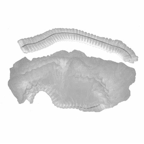 Hytec White Crimp Disposable Hat 1000/carton
