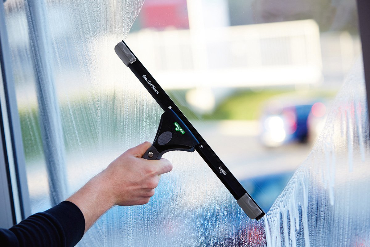 UNGER ErgoTec Ninja Squeegee Channel - 6 Sizes