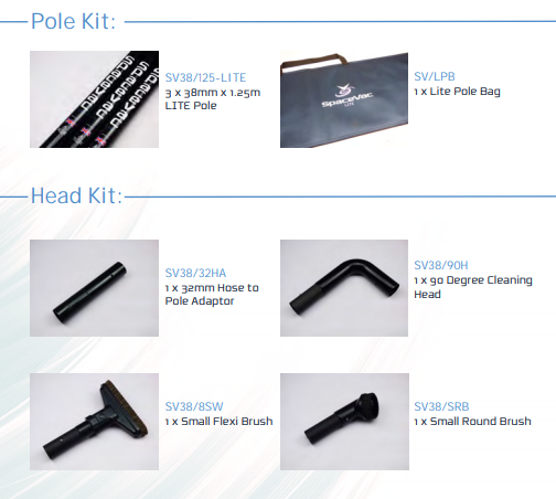 SPACEVAC Lite Interior Kit