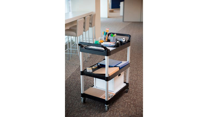 Rubbermaid Service Cart with 4" Swivel Castors
