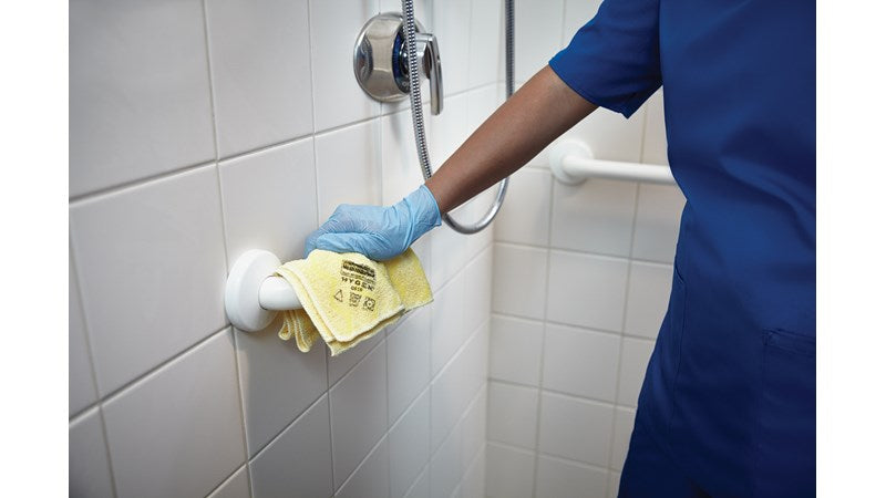 Rubbermaid Microfibre Bathroom Cloth, Yellow