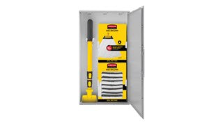 Rubbermaid Spill Mop Storage Cabinet - Grey