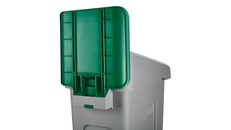 Rubbermaid Slim Jim Recycling Station Billboard