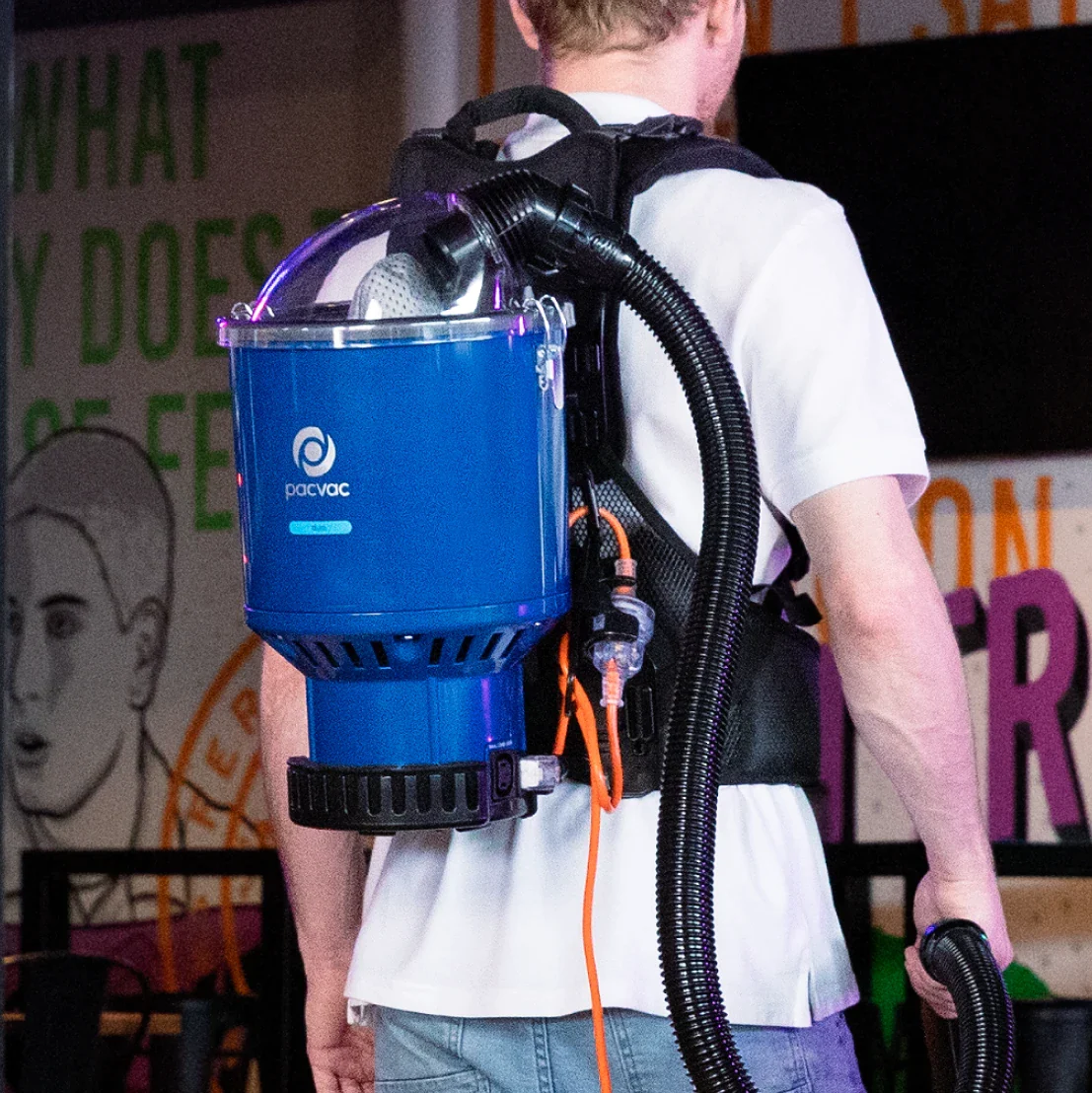 PACVAC Superpro Duo Backpack Vacuum Cleaner