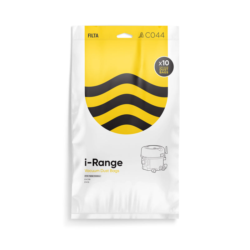 FILTA Vacuum Bags to suit i-Range - 10 Pack C5/C06/C5B