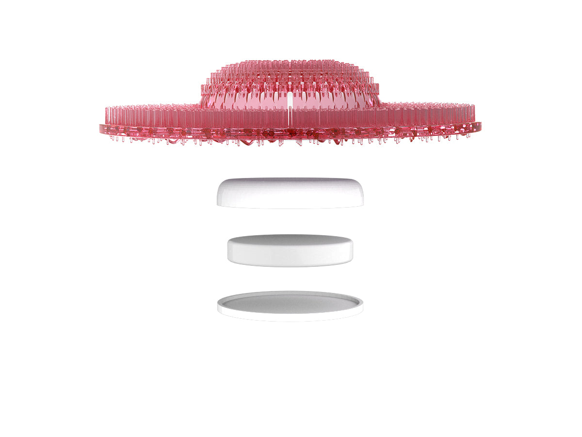 GLOMESH Spiral Biological Urinal Screen with Anti Splash - 2 Fragrances - 10 Pack