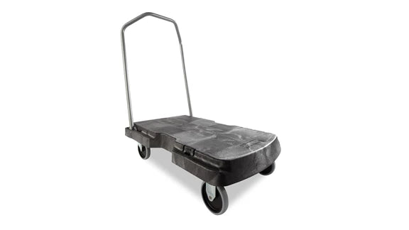 Rubbermaid Triple Trolley, Standard Duty with 5" castors