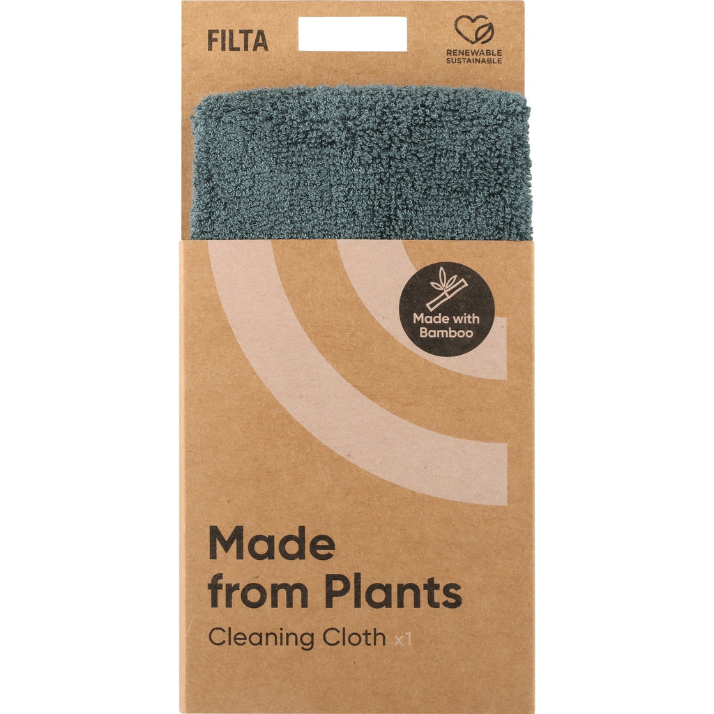 Filta Bamboo Cleaning Cloths - Green - 10 Cloths