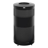 Rubbermaid Classics Open Top - 2 Sizes - Black & Stainless