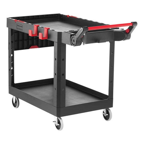 Rubbermaid BRUTE Heavy Duty Adaptable Utility Cart Medium - Black