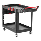 Rubbermaid BRUTE Heavy Duty Adaptable Utility Cart Medium - Black