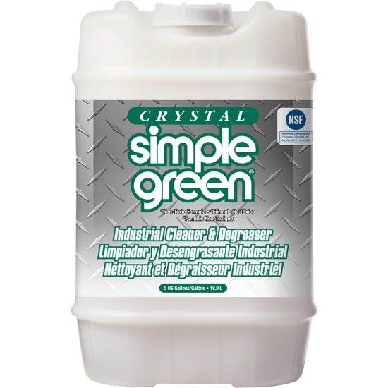 SIMPLE GREEN CRYSTAL Food Industry Cleaner and Degreaser Concentrate (3 Sizes)