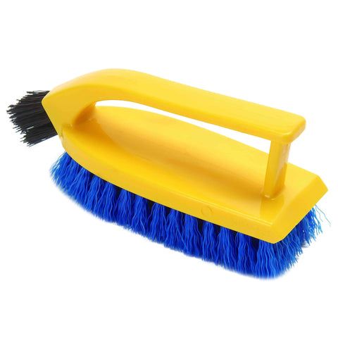 Filta Iron Handle Scrub Brush, PP Fill - Yellow