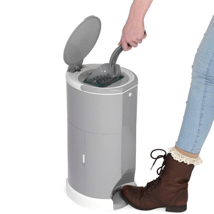 Janibell Korbell Litter Champ Premium Odour-Free Pet Litter Disposal System – Grey (15L)