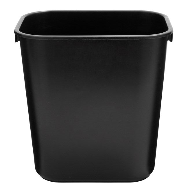 Rubbermaid Wastebasket Rectangle 12.9L - Black , Grey or Blue Recycled