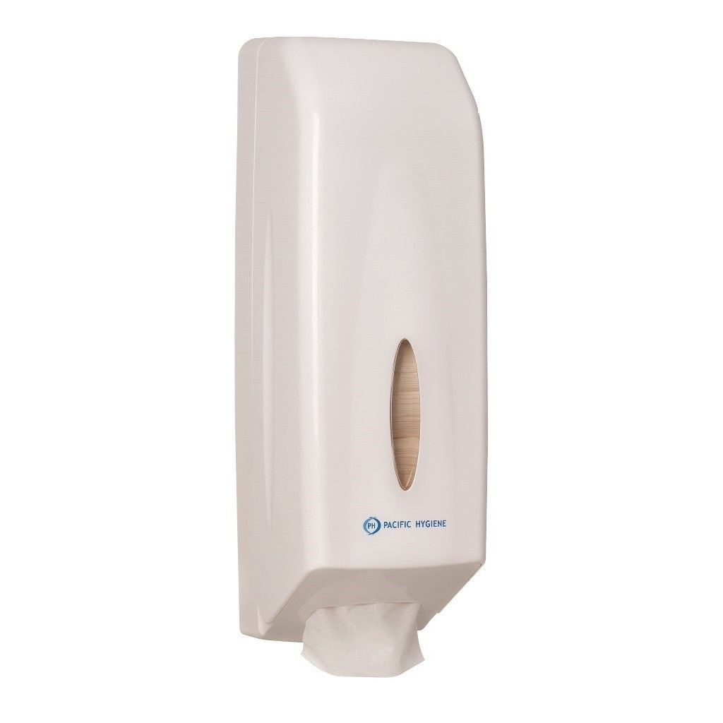 Interleaved Toilet Tissue Dispenser - White or Black