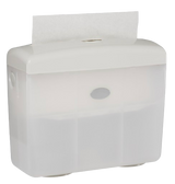 Table Top Hand Towel Dispenser Large - White or Black