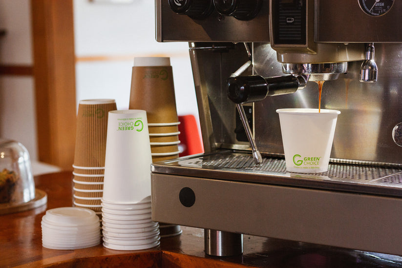 GREEN CHOICE Single Wall Cup PLA - 1000pcs - 5 Sizes