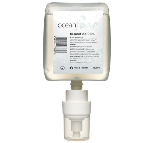 Ocean Foam Frequent Use Foaming Hand Soap - 1000ml/cartridge, 6/case