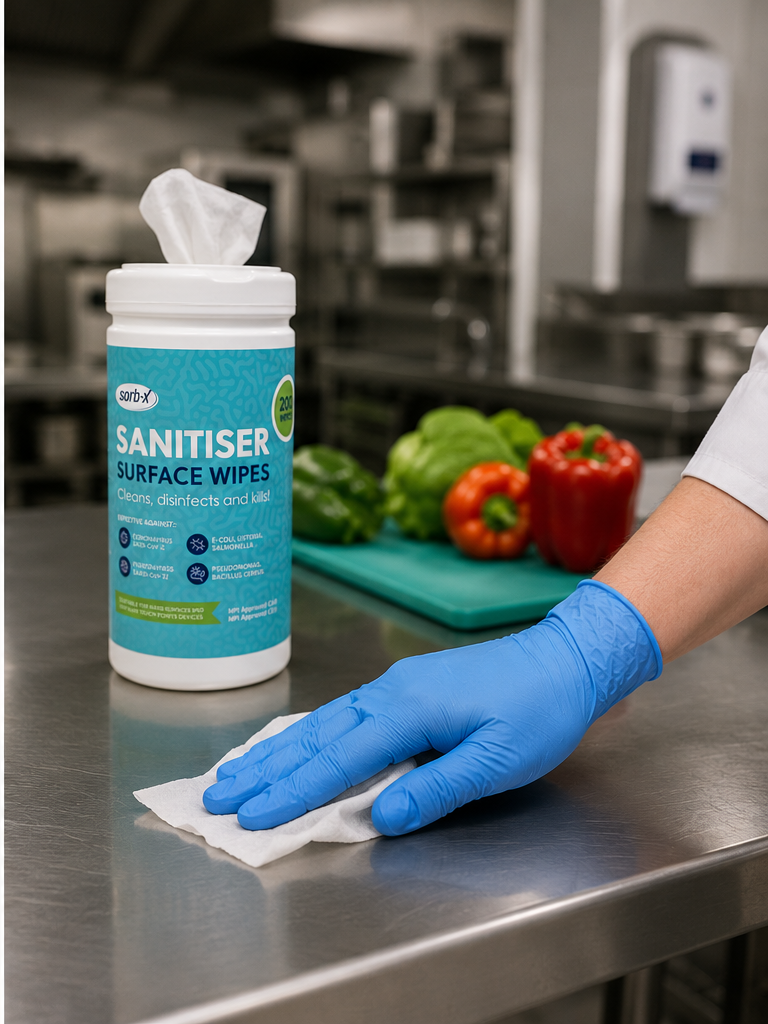 Sorb-X Sanitiser Surface Wipes - 200 wipes/tub