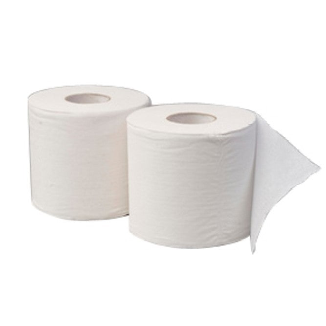 Recycled 1 Ply Green Toilet Roll - 850 sheets/roll, 48 rolls/case