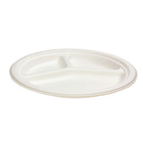 GREEN CHOICE Sugar Cane 3 Compartment Plate 10