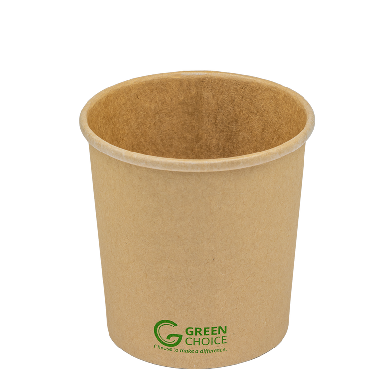 GREEN CHOICE Kraft Soup Bowl  - 500pcs - 3 Sizes