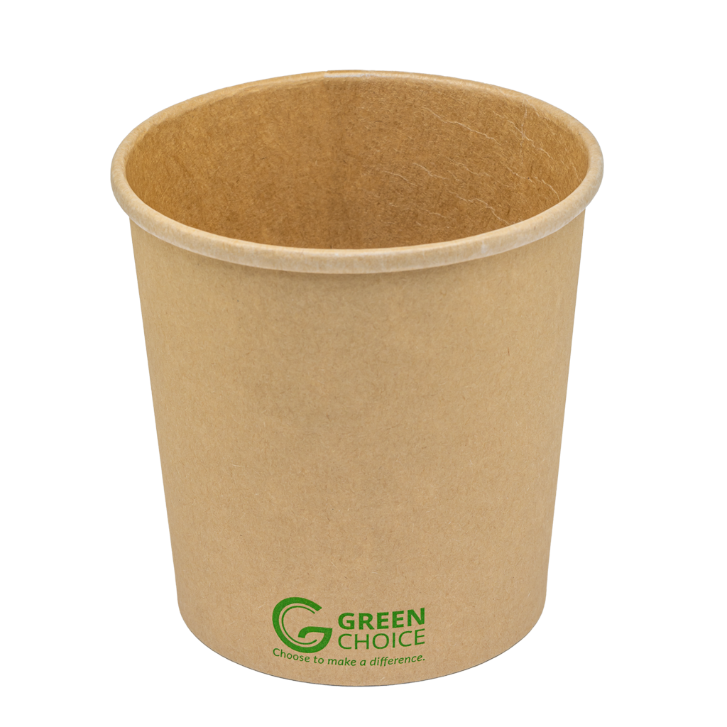 GREEN CHOICE Kraft Soup Bowl  - 500pcs - 3 Sizes