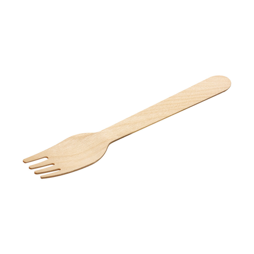 GREEN CHOICE Wooden Cutlery - Fork, Knife, Spoon, Teaspoon - 1000pcs