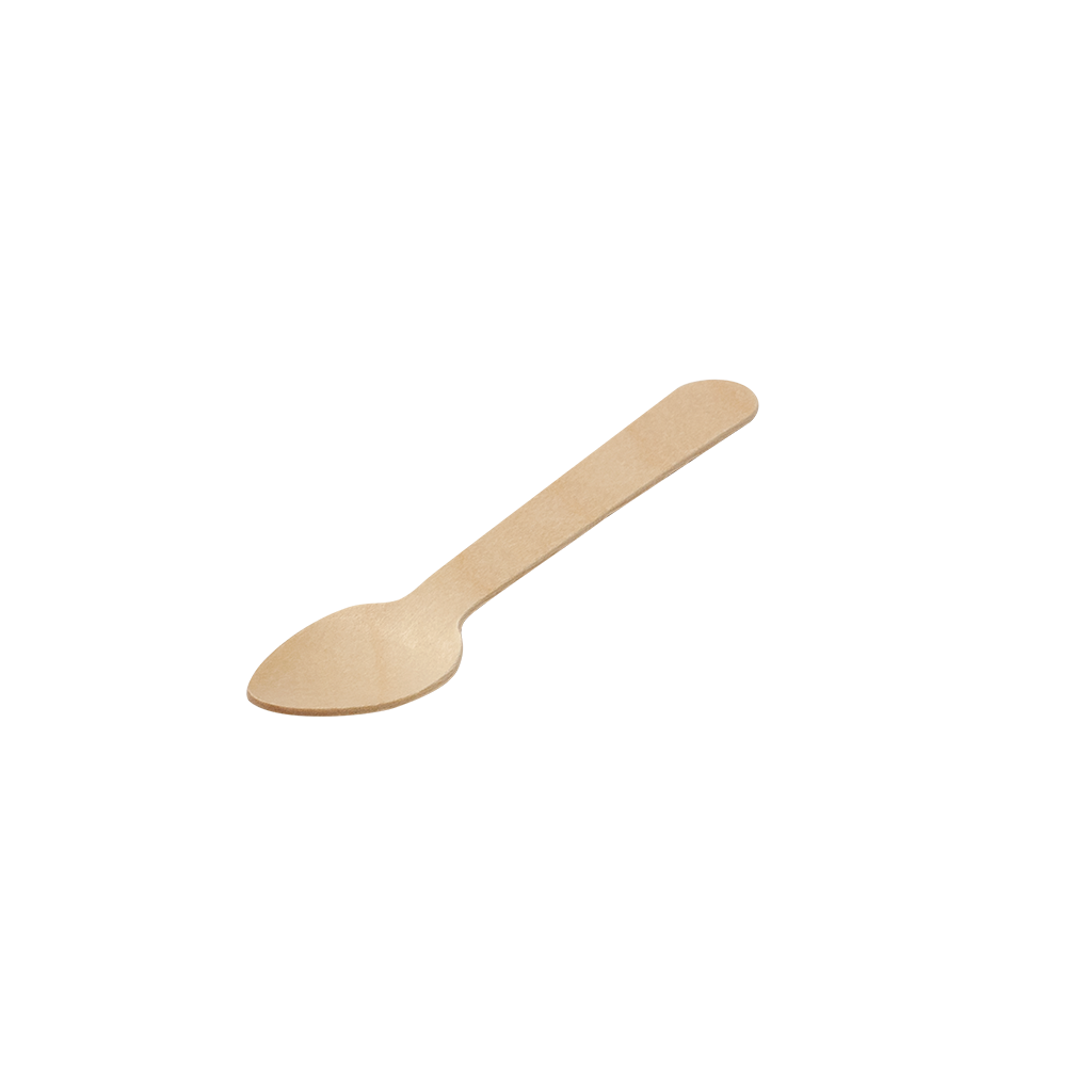 GREEN CHOICE Wooden Cutlery - Fork, Knife, Spoon, Teaspoon - 1000pcs