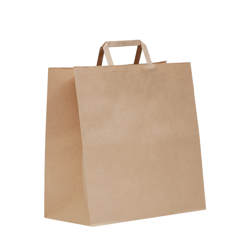 GREEN CHOICE Flat Handle Checkout Bag - 250pcs - 3 Sizes