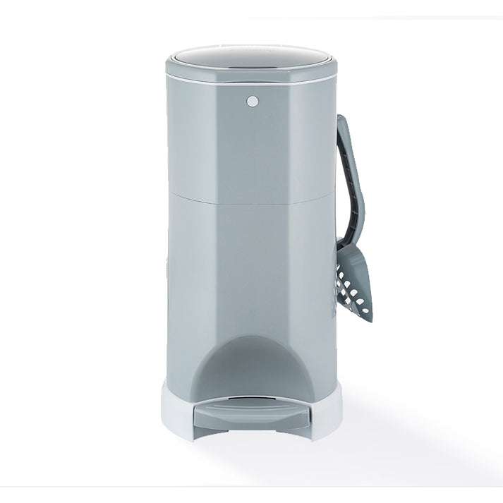 Janibell Korbell Litter Champ Premium Odour-Free Pet Litter Disposal System – Grey (15L)