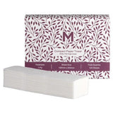 MATTHEWS Luxury TAD Compact Paper Towel - White, 1 Ply, 190mm x 250mm, FSC® Mix (2400)