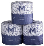MATTHEWS Wrapped Toilet Tissue Boxed - White, 2 Ply, 400 Sheets, FSC® Mix (48)