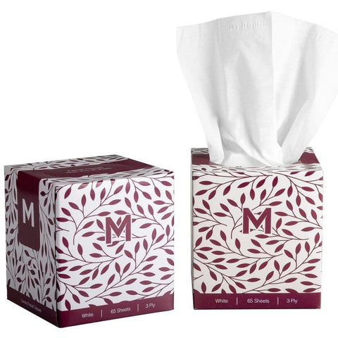 MATTHEWS Cube Facial Tissues - White, 3 Ply, 65 Sheets, FSC® Mix (36)