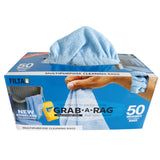 FILTA GRAB-A-RAG Microfibre Rags 30CM X 30CM 50 PACK - 3 Colours